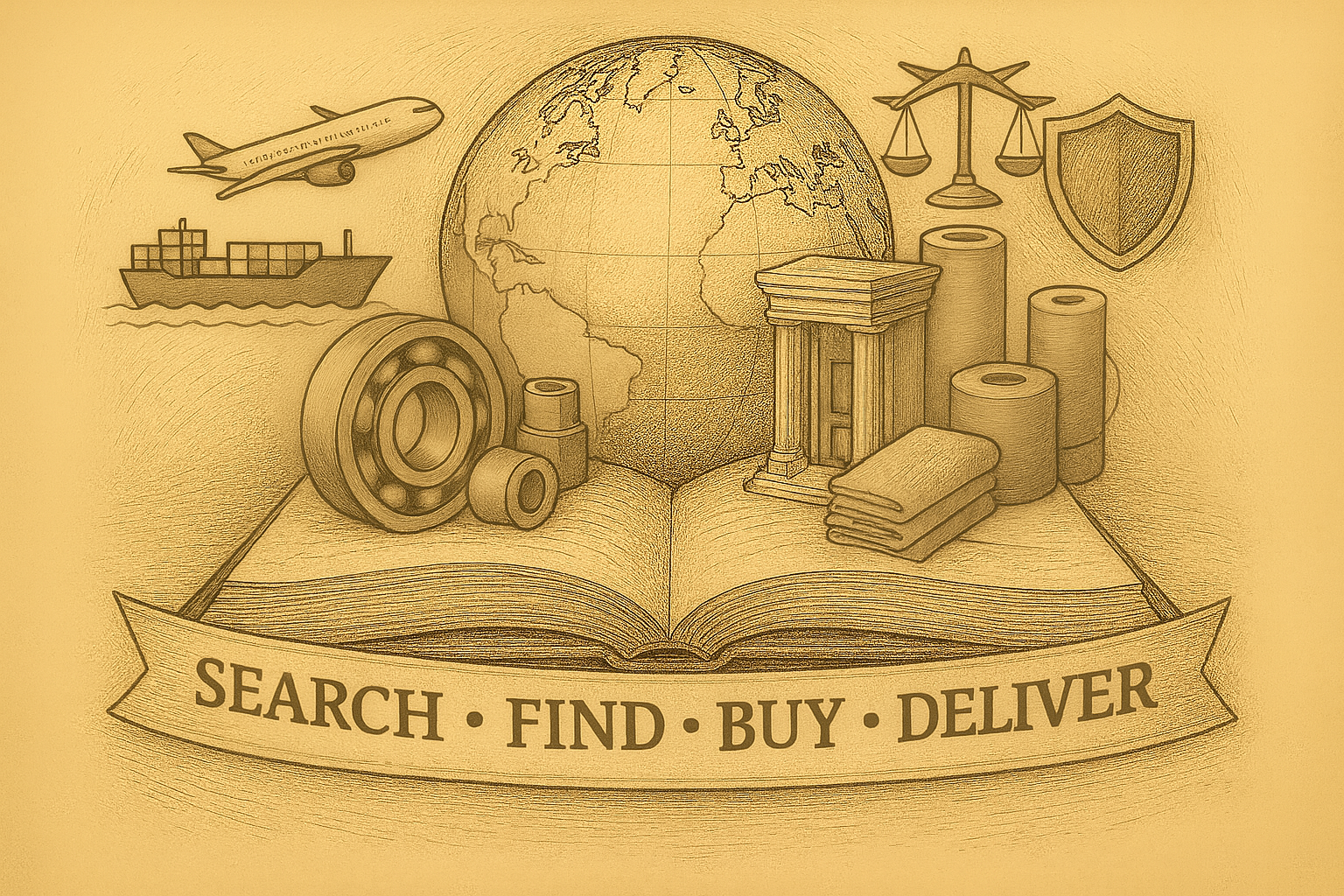 Professional international business environment